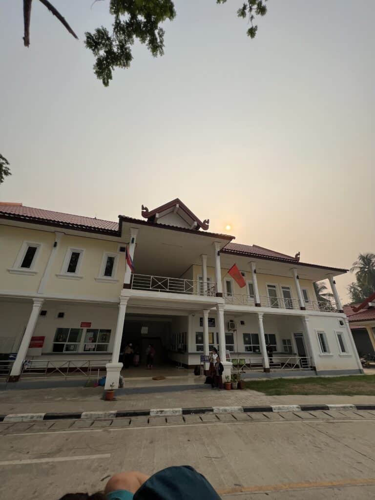 Laos Slow Boat ticket Office
