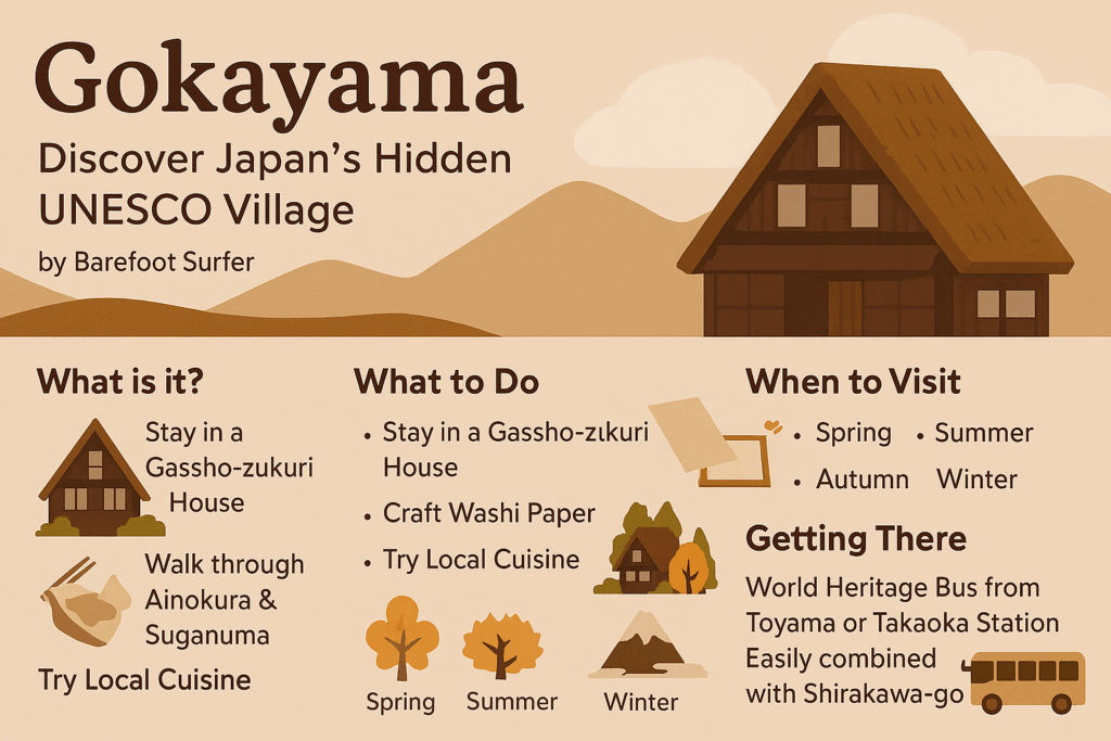 Gokayama: the better Alternative to Shirakawago in Toyama, Japan.