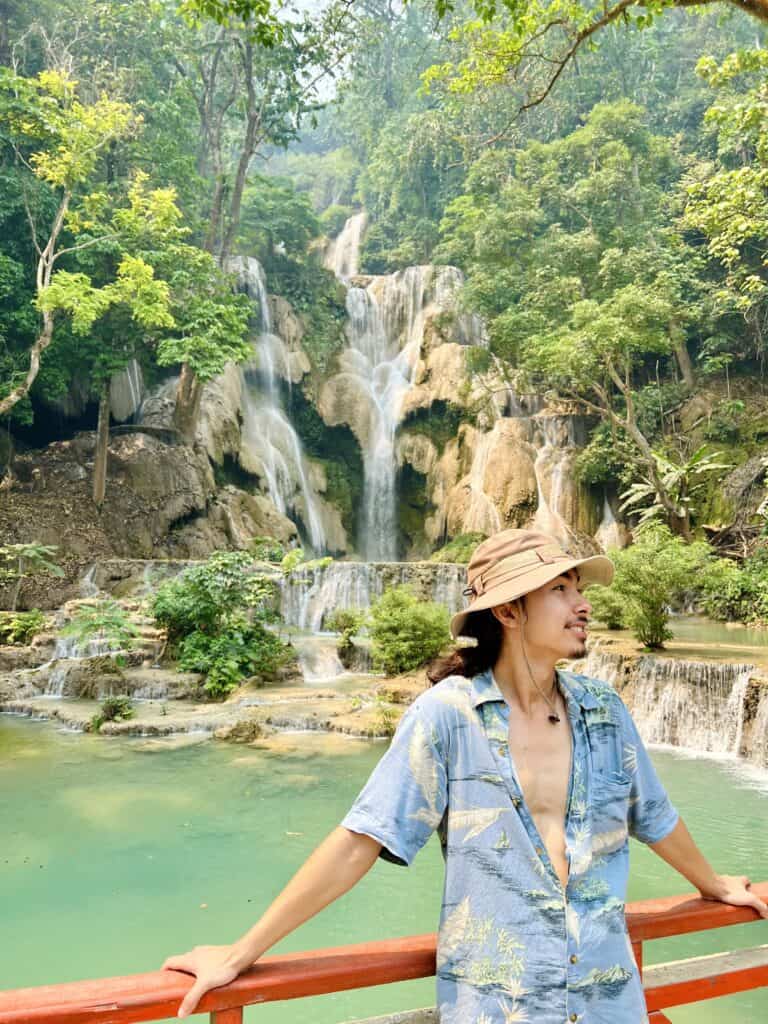 Kuang Si Falls Famous Photo