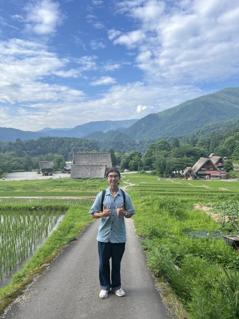 Me at Shirakawago, Gifu Japan