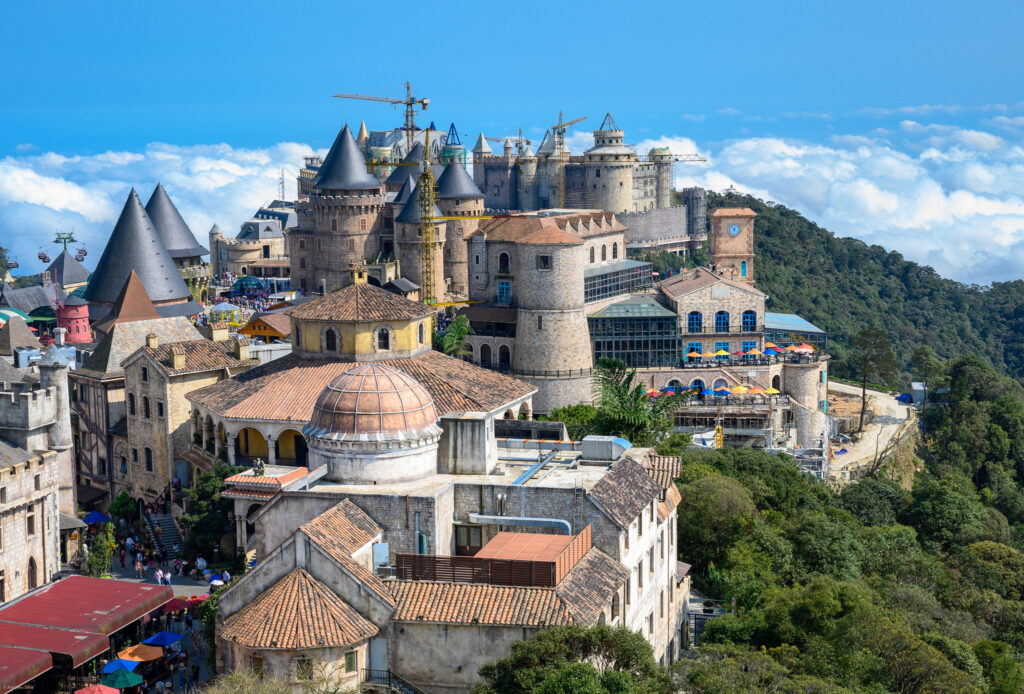 Ba Na Hills Arial View
