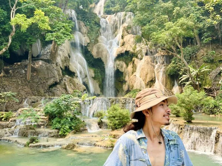 Kuang Si Falls Famous Photo